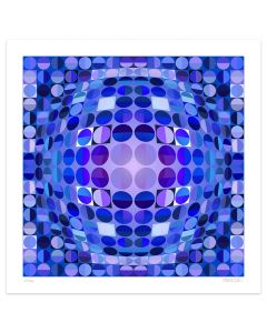 Blue Composition by Dadodu - Contemporary Art Print