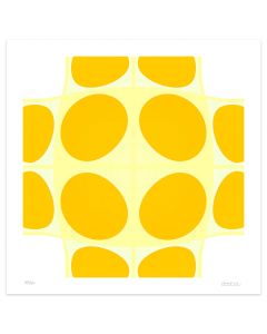 Yellow Composition by Dadodu - Contemporary Art Print