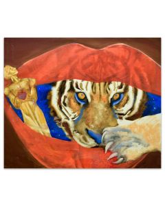 Tiger by Anastasia Kurakina - Contemporary Artwork