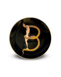 B Plate - The Alphabet by Erté - Design and Decorative Plate