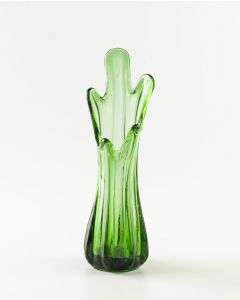 Phytomorphic Green Glass Vase - Decorative Objects