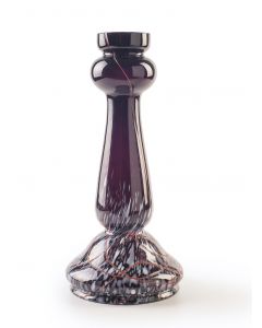 Violet Glass Candle-Holder - Design and Decorative Objects