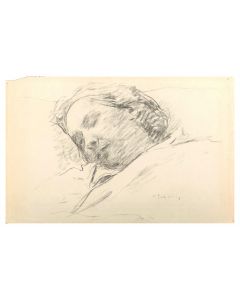 Sleeping Woman by Serge Fontinsky - Modern Artwork