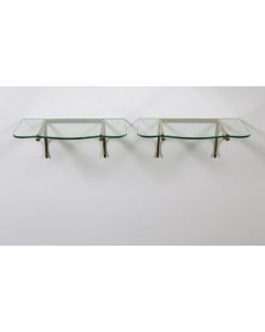Couple of Glass Shelves - Design Furniture