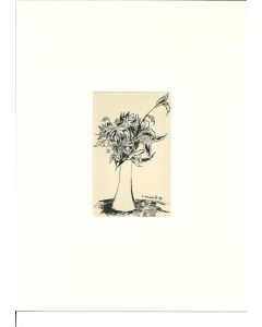 Vase of Flowers by Giovanni Omiccioli - Contemporary Artwork