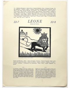 Zodiac Signs - Lion by Piero C. Antinori - Contemporary Artwork