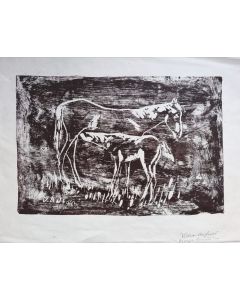 Horses by Video Alfonsi - Modern Artwork