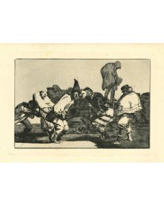 Disparate de carnaval - from Los Proverbios by  Francisco Goya - Old Master artwork