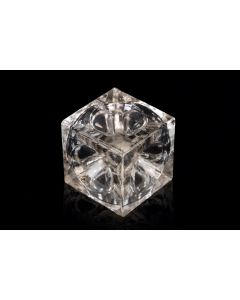 Glass cube - Decorative Object