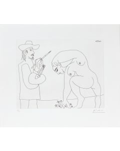 24 mai 1970 by Pablo Picasso - Modern Artwork