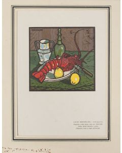 The Lobster by Luigi Servolini - Contemporary Artwork