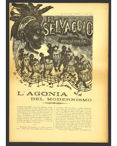 "Il Selvaggio no.5- 1934", "Illustrated by Mino Maccari- Art Magazine