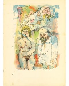 Mommy and Daddy from Ecce Homo by George Grosz - Modern Artwork
