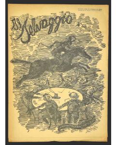 "Il Selvaggio no.5-6- 1935", Illustrated by Mino Maccari- Art Magazine