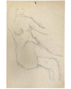 Female Nude by Hausmann - Modern Artwork
