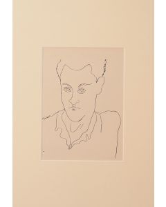 Young boy by Jean Cocteau - Modern Artworks