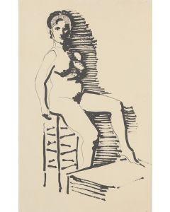 Nude by Anonymous artist  - Modern Artwork