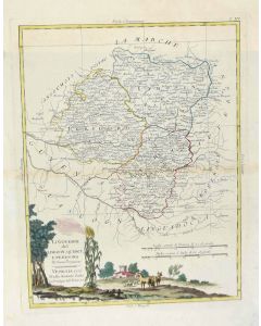 map of Lymosin-Perigord-Quercy" by Antonio Zatta