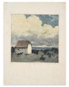 "Cottage in the Countryside" by Luigi Kasimir - Modern Artwork