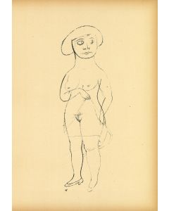 Commerzienrat's daughter from  Ecce Homo by George Grosz - Modern Artwork
