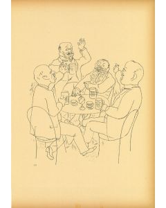 Old lad glory  from  Ecce Homo by George Grosz - Modern Artwork
