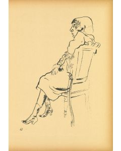 Study  from  Ecce Homo by George Grosz - Modern Artwork