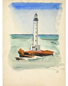 The lighthouse by Pierre Segogne