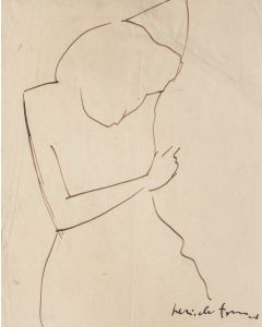 Figure of Woman by Pericle Fazzini   Artwork
