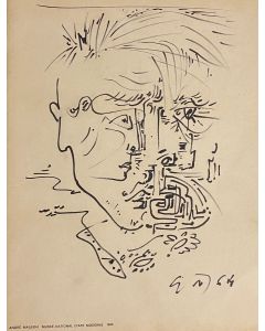 Abstract Composition by Andre Masson - Artwork 