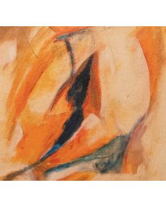 Orange Composition by Giorgio Lo Fermo - Contemporary Artworks