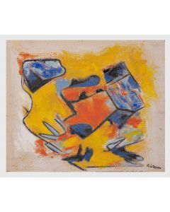 Orange and Yellow by Giorgio Lo Fermo - Contemporary Artwork