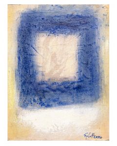 Blue Square by Giorgio Lo Fermo - Contemporary Artwork