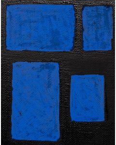 Blue Shapes by Giorgio Lo Fermo -  Contemporary Artwork