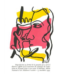 Léger Composition from A même la pierre by Fernand Léger - Contemporary Artwork