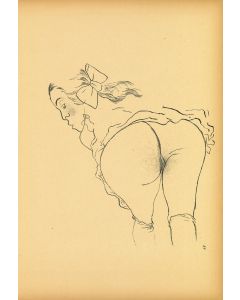 Alone from Ecce Homo by  George Grosz - Modern Artwork