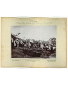 Ceylon - Abstieg vom Dambooltempel by prince Franz Ferdinand von Osterreich Este - Artwork