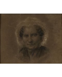 Portrait of an old woman by Anonymous - Modern Artwork