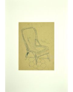 Wicker chair by Unknown artist - Artwork