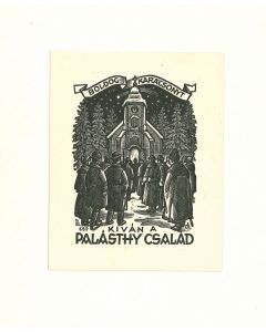 Ex Libris Palasthy Csalad - Contemporary Artwork 