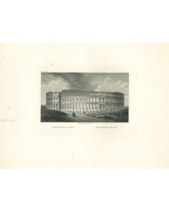 Ancient View of Pula Amphitheater