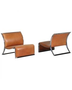 Pair Of Vintage Armchairs by Vittorio Introini - Design Furniture