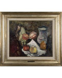 Still Life With Fruits by Arturo Tosi - Modern Artwork