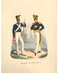 Foudraz, Piemonte Brigade, beginning of XIX century.