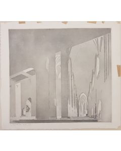 Henriksson Harry, Duomo Turken, Aquatint and Drypoint, 1960, Modern Artwork, Modern Art