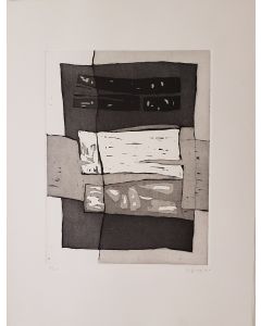 Antonio Corpora, Senza Titolo, Etching and Aquatint, 1970, Abstract Art, Contemporary Art