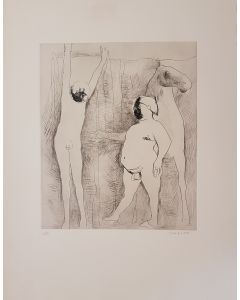 Marino Marini, L'impiccato, hanged man, 1946, Vertice Ed. d'Arte, Livorno, 1977, Modern Art, Artwork