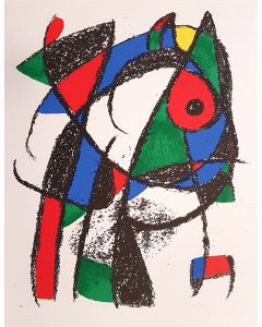 Miró Lithographe II - Plate I by Joan Miró - Surrealism