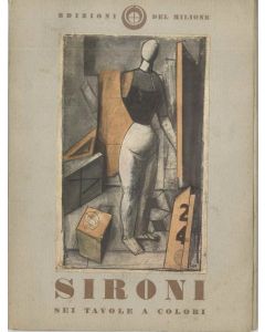 Mario Sironi, Sironi, Sei tavole a colori, Milano, edizioni del Milione, 1953, Prints, collection, book, Artwork
