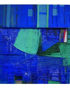 Wowen Blue II by Engdaget Legesse - Contemporary Artwork