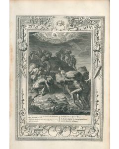 Les Géans, from "Le temple des Muses", by Bernard Picart - Old Masters Original Print